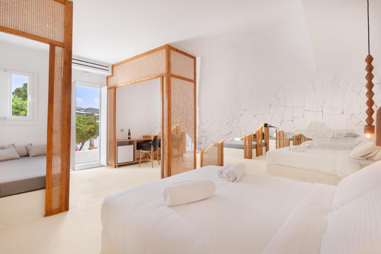 Faos Exclusive Suites Ornos  Bagian luar foto